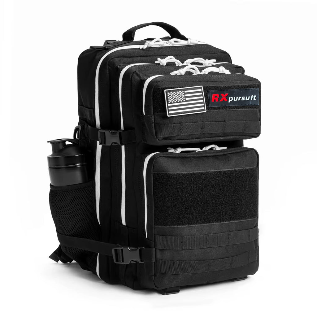 RXpursuit Tactical Backpack - Black-White